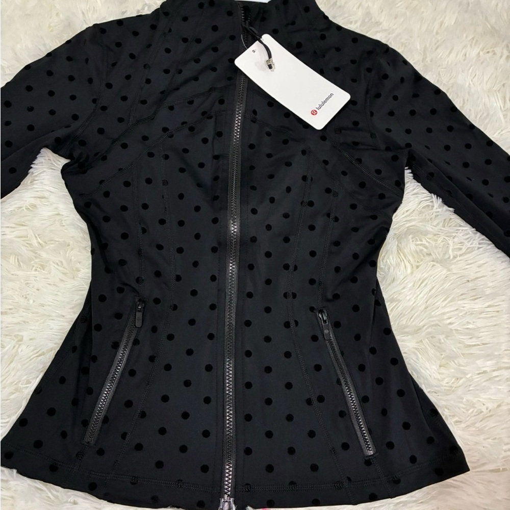 lululemon polka dot define jacket - image 1